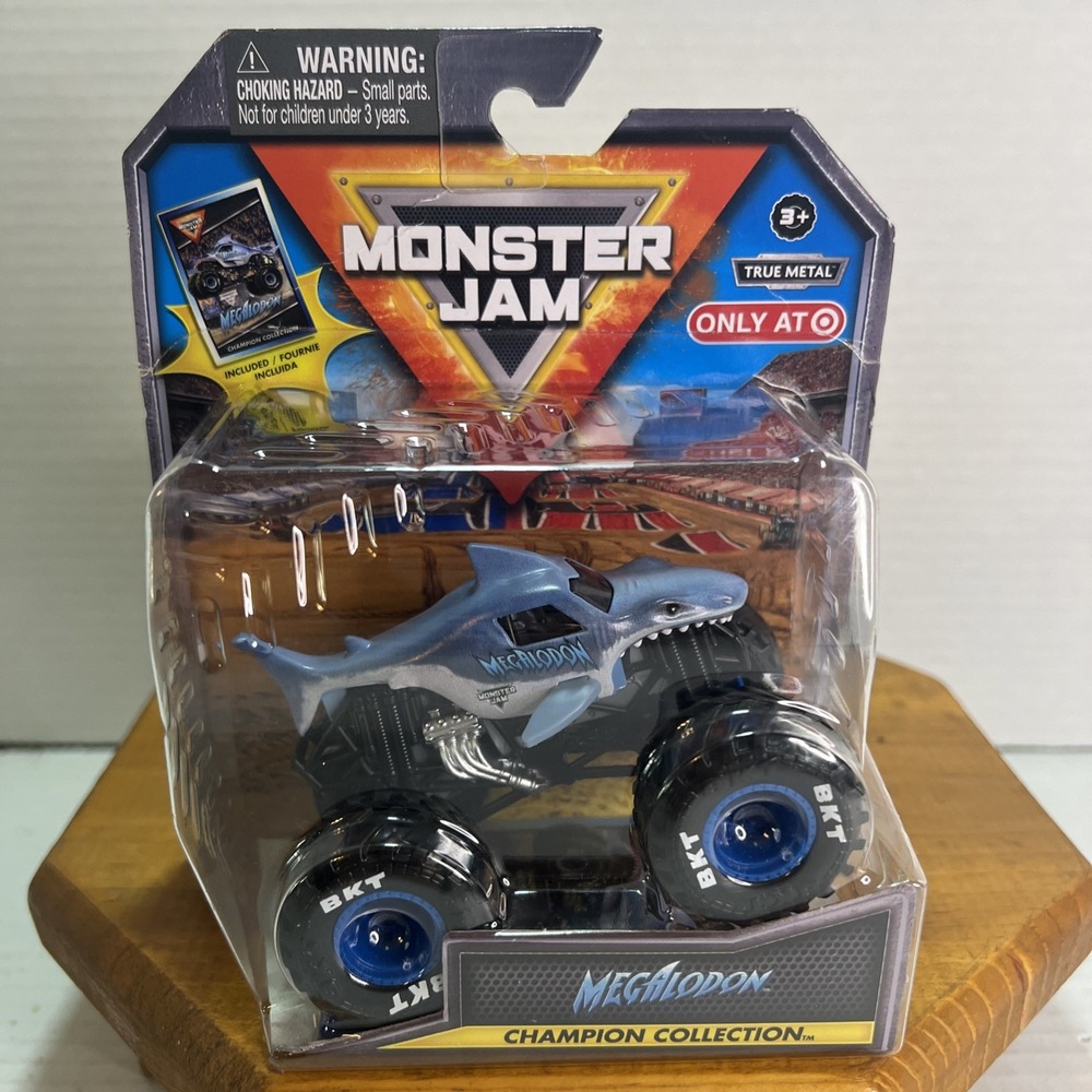 NIB Monster‎ Jam Champion Collection Megalodon Monster Truck Target Exclusive